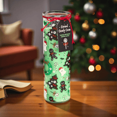 Merry Creepmas XL Kerze – Festliche Duftkerze mit Twist