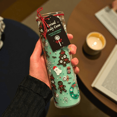 Merry Creepmas XL Kerze – Festliche Duftkerze mit Twist