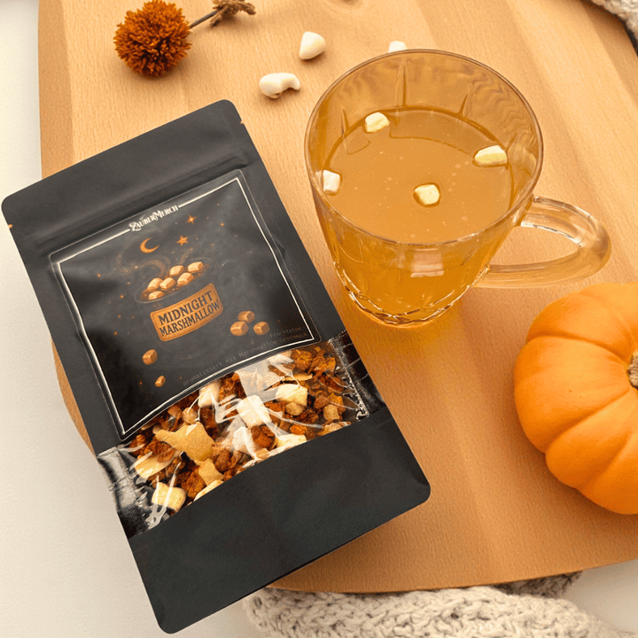 Midnight Marshmallow – Früchtetee mit Marshmallow-Geschmack | Limitierter Halloween Tee