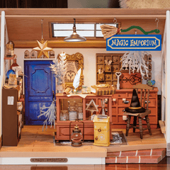 Kikis Zauberladen Book Nook Bausatz mit LED
