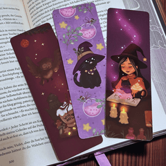 MoonElly Lesezeichen – Witchy & Cozy Winterdesigns (3 Varianten)