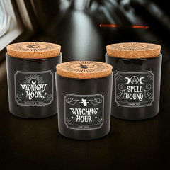 Schwarze Mystische Kerzen