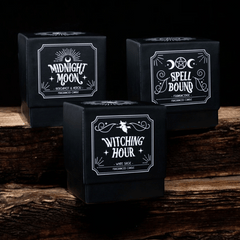 Schwarze Mystische Kerzen