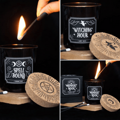 Schwarze Mystische Kerzen