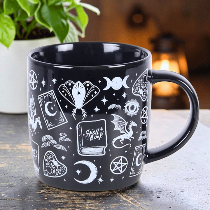 Witchy Zauberbücher Tasse