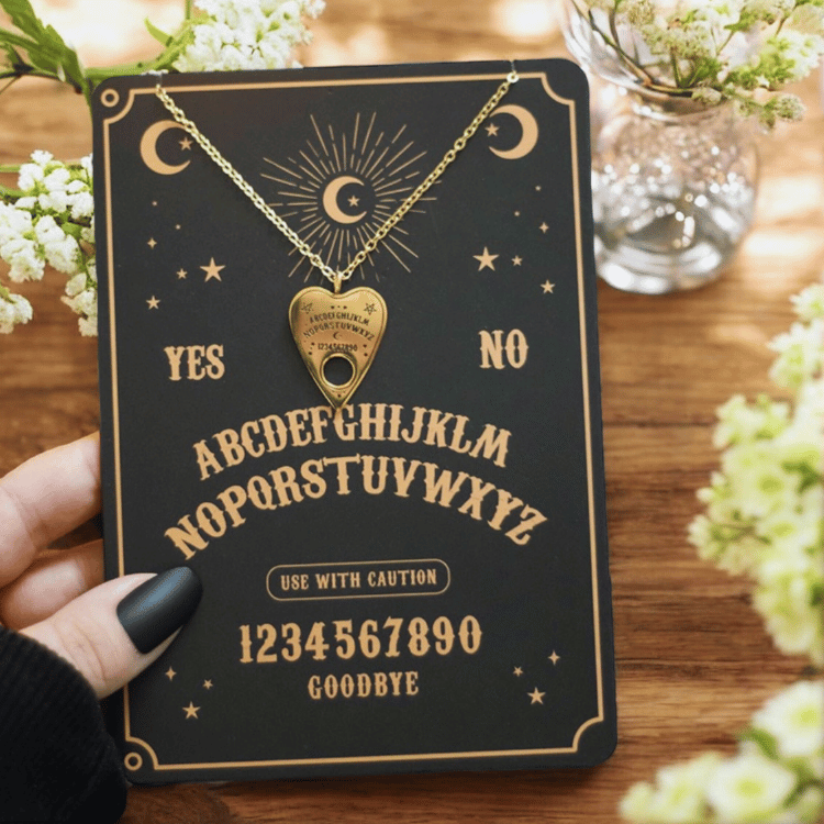 Ouija-Planchette Halskette