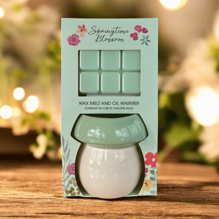 Pastellpilz Wachsbrenner – Sommerliches Duftset mit Wax Melts