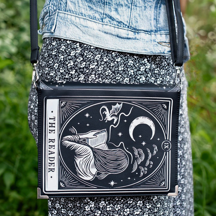 Umhängetasche im Tarot / Drachen Stil