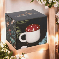 Fliegenpilz Tasse mit Deckel