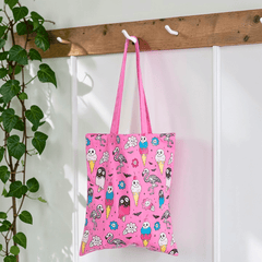 Dead Hot Days Stoffbeutel – Summerween Tasche mit Totenkopf-Eis und spooky Vibes