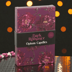 Opium Teelichter 6er Set – Dark Romance Duftkerzen