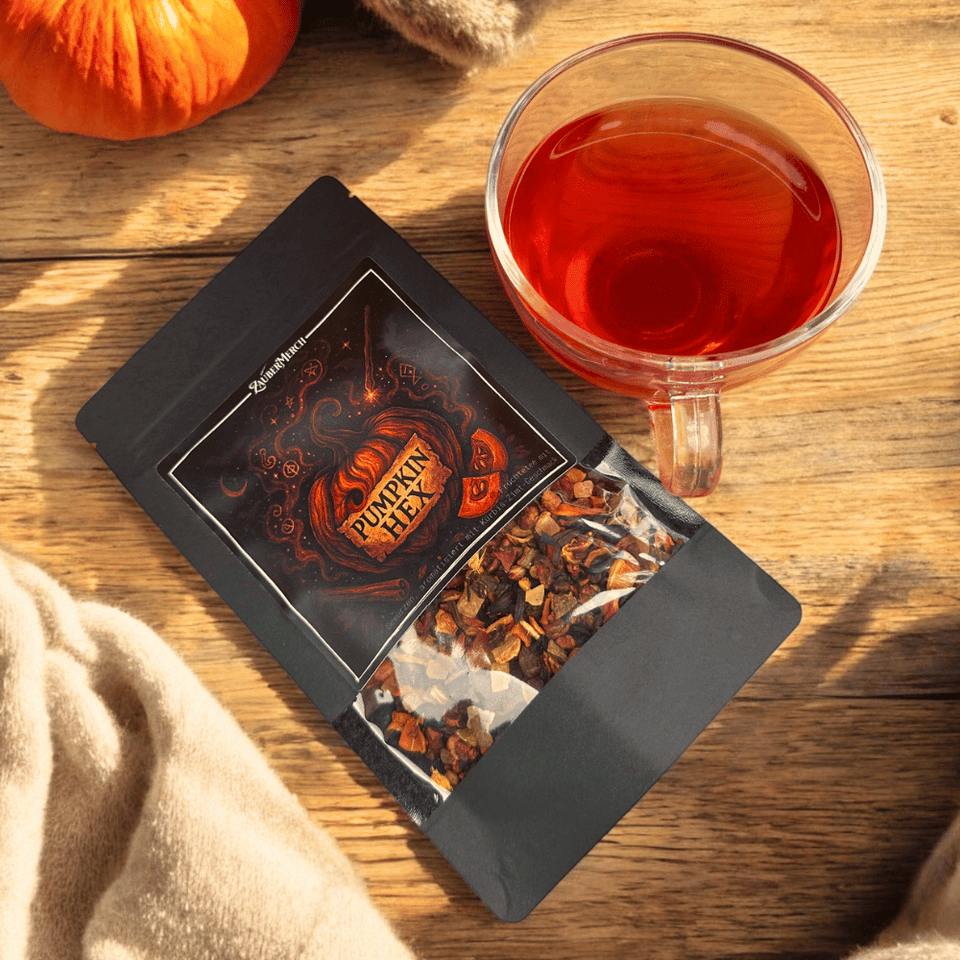 Pumpkin Hex – Früchtetee mit Kürbis-Zimt-Geschmack | Limitierter Halloween Tee