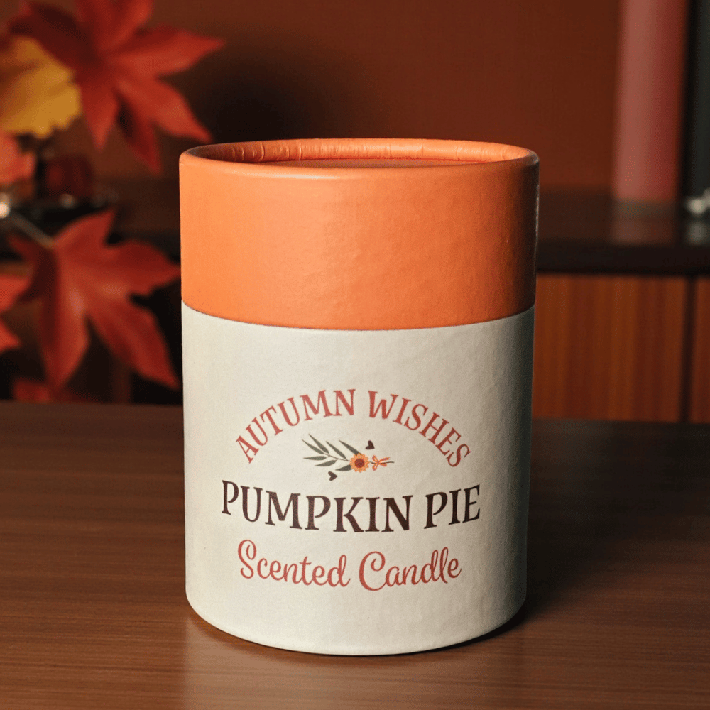 Pumpkin Pie Duftkerze – Herbstzauber im Glas