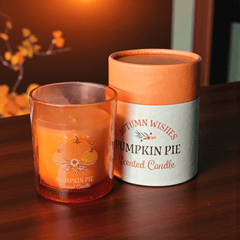 Pumpkin Pie Duftkerze – Herbstzauber im Glas