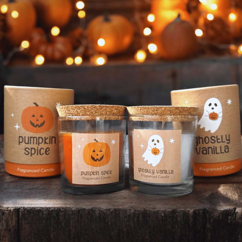 Pumpkin Spice & Vanilla Kerzen-Set