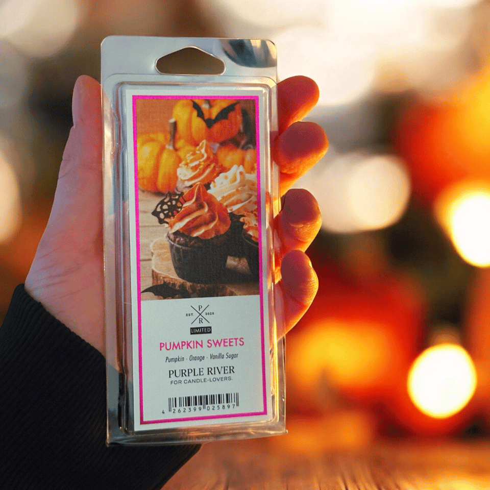 Duftwachs Pumpkin Sweets – Süß-würzige Herbst- & Halloween-Düfte