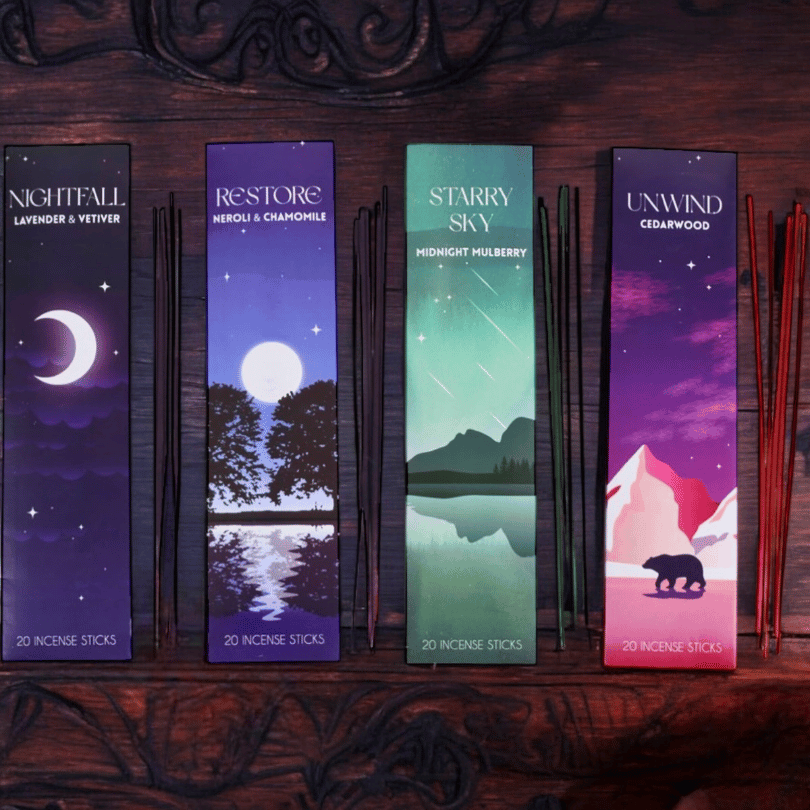 Räucherstäbchen "Erholsamen Schlaf" – Magische Düfte zur Entspannung