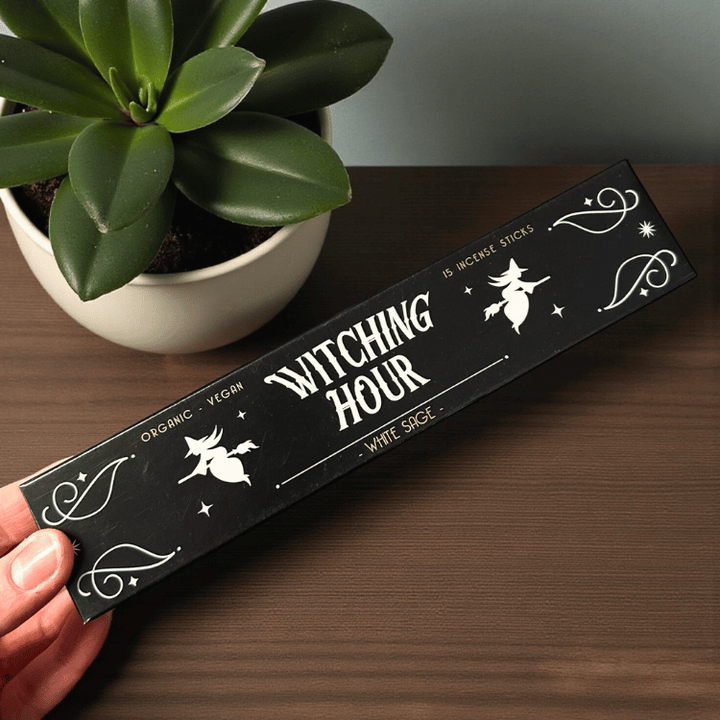Räucherstäbchen Set – 6 magische Düfte von Weißem Salbei bis Schwarzer Rose
