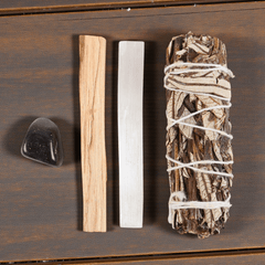 Reinigungs-Smudge-Set mit Yerba Santa und Palo Santo