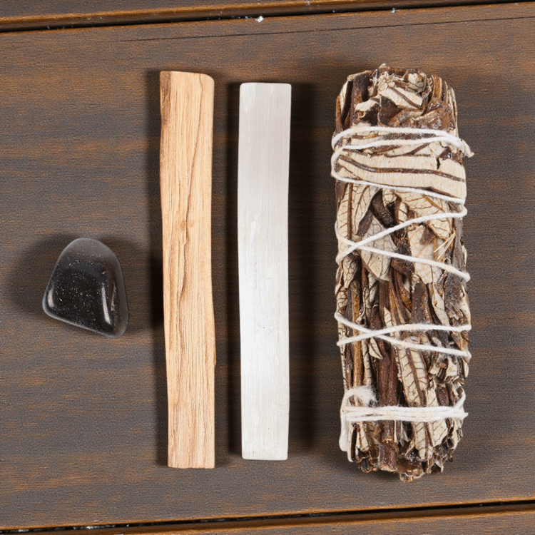 Reinigungs-Smudge-Set mit Yerba Santa und Palo Santo