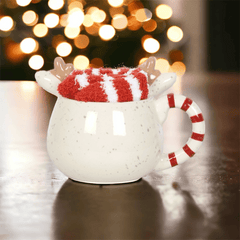 Rudolph das Rentier Tasse & Kuschelsocken Set