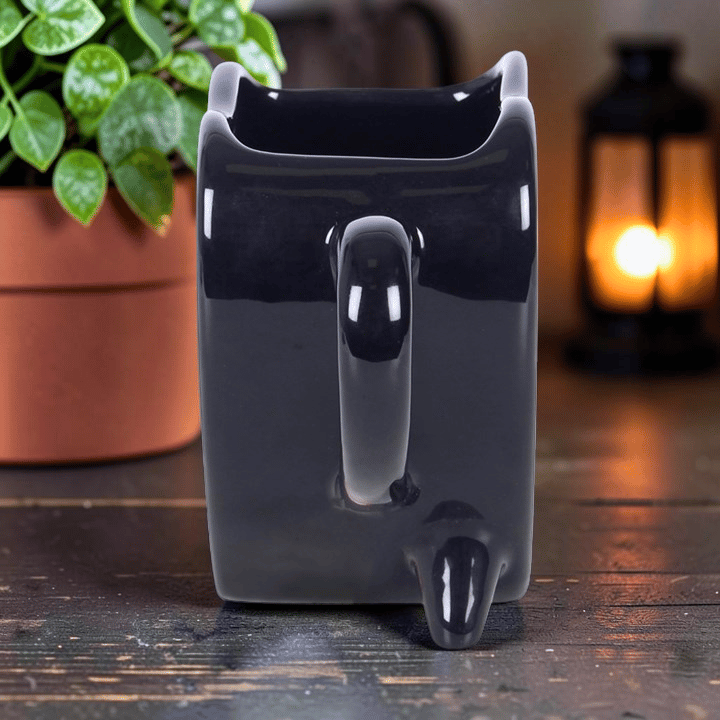 Planchette Tasse in Zeiger-Form mit Sternenmotiv
