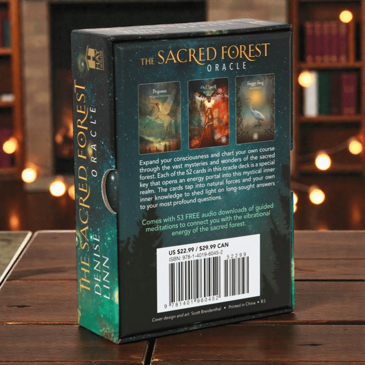 Sacred Forest Orakelkarten – Wald Orakel mit Anleitung & Audios (Englisch)