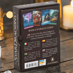 Star Dragons Orakelkarten – Drachen Orakel Deck mit Begleitbuch (Englisch)