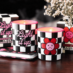 Sad Flower Kokosnuss Rose Statementkerze –  Alternative Deko Eyecatcher