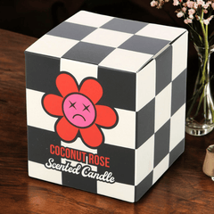 Sad Flower Kokosnuss Rose Statementkerze –  Alternative Deko Eyecatcher