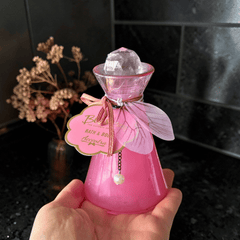 Zaubertrank Schaumbad Blossom – Rosa Badeelixier mit Rosenduft