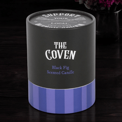 Schwarze Duftkerze The Coven – Black Fig Kerze im Glas