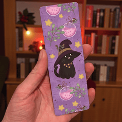 MoonElly Lesezeichen – Witchy & Cozy Winterdesigns (3 Varianten)