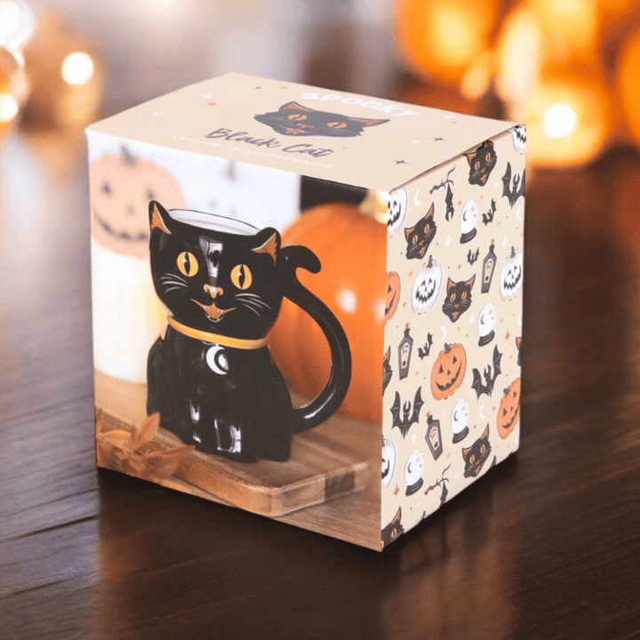 Schwarze Katzen Tasse