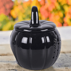 Duftlampe Blumen Kürbis – Summerween Aromalampe für Duftöl & Wax Melts