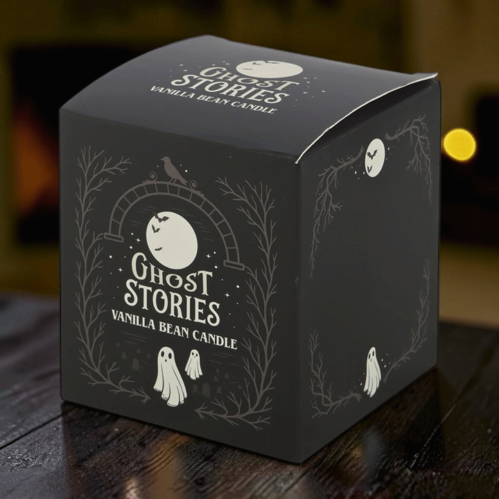 Spooky Duftkerze „Ghost Stories“ – Summerween Kerze im Glas
