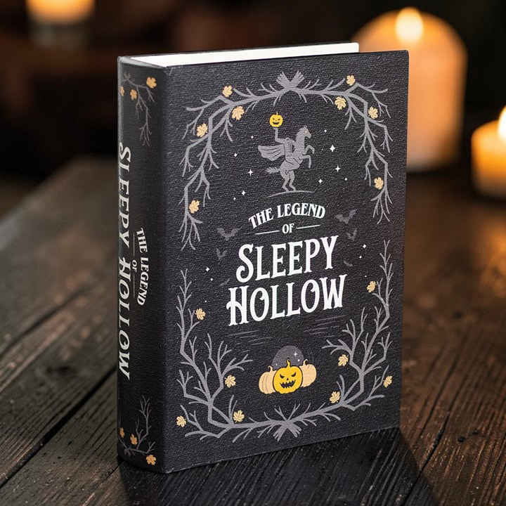 Sleepy Hallow Aufbewahrungsbox – Geheimversteck im Buchdesign fürs Regal