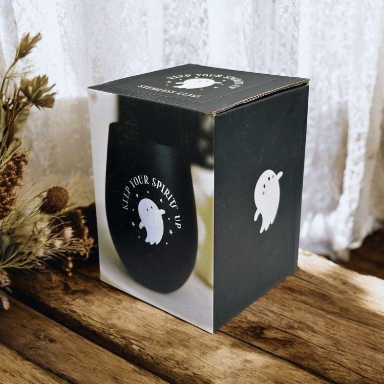 Schwarzes Geister Glas – "Keep Your Spirits Up"