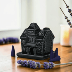 Räucherkegel Spukhaus – Haunted Salem inkl. Lavendel Kegeln