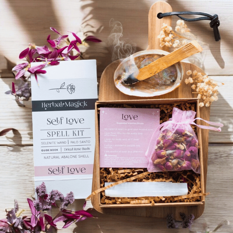 Selbstliebe Ritual Set – Kräutermagie für dein Herz