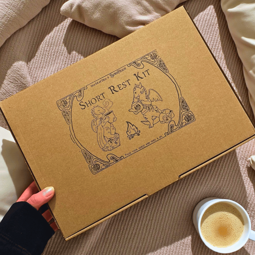 Short Rest Kit – Fantasy Tee Bundle für Pen & Paper Rollenspiele