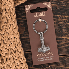 Mjölnir Schlüsselanhänger – Thors Hammer als nordisches Symbol