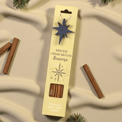 Winter & Weihnachtszeit Räucherstäbchen Set – 3 Duftvarianten 40 Stück + Halter