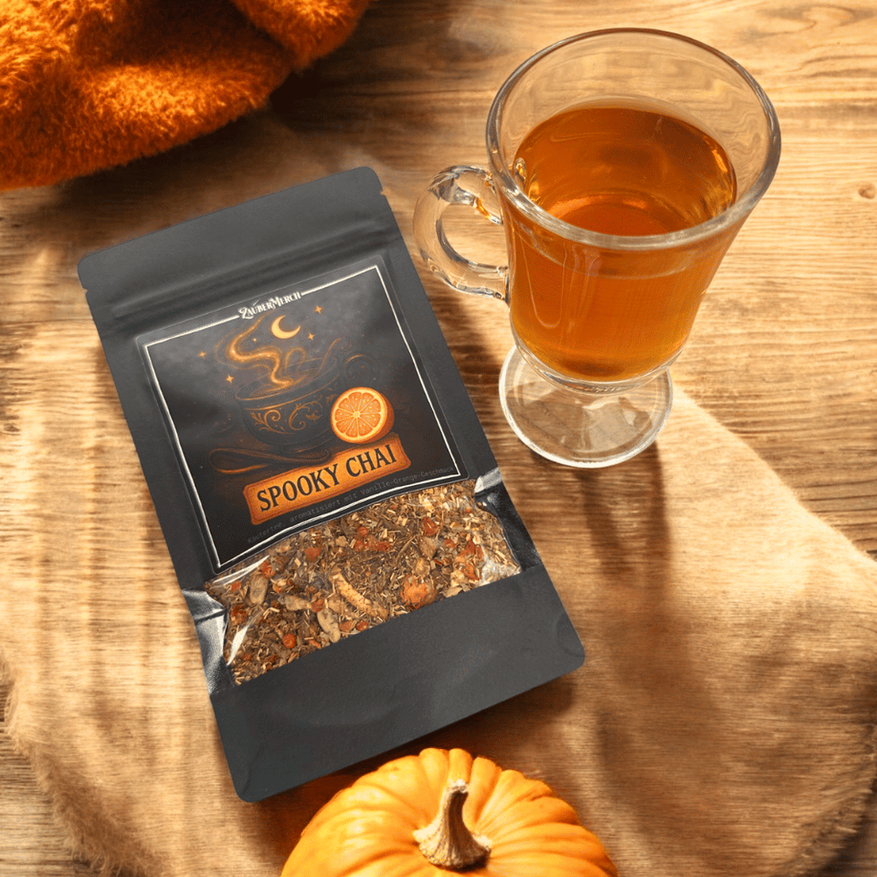 Spooky Chai – Kräutertee mit Vanille-Orange-Geschmack | Limitierter Halloween Tee