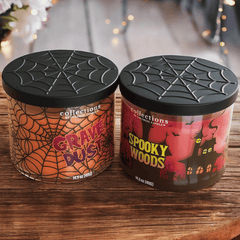 Spooky Collection – Halloween Duftkerzen im Glas (2 Düfte)