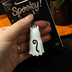 Spooky Schlüsselanhänger Gespenst – kleiner Geist für Schlüssel und Tasche