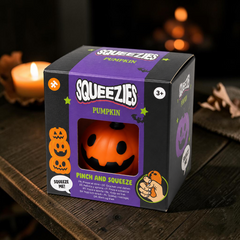 Spooky Kürbis Quetschspielzeug