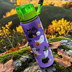 Spooky Trinkflasche Summerween 600 ml – Pop Top Wasserflasche
