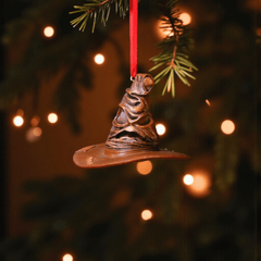 Harry Potter – Sprechender Hut Weihnachtsbaum-Schmuck Ornament