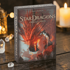 Star Dragons Orakelkarten – Drachen Orakel Deck mit Begleitbuch (Englisch)